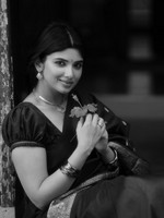 Black Saree Magic by Pragya Nagra